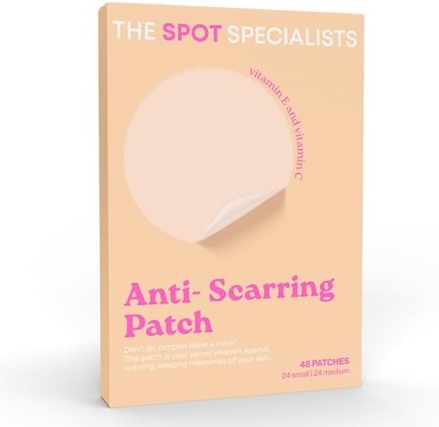 The Anti Scarring Patch (48 Patches) | Bespoke Formula Pimple Patches for Face to Fight Acne & Minimize Scars | Results After 6 Hours | Strategically Curated Ingredients | Created By Dermatologists