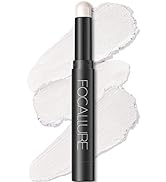 FOCALLURE Shimmer and Matte Cream Eyeshadow Stick,Smooth Brilliant Eye Brightener Pencil,High Pig...