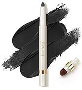 LUXAZA PRO Multi-Purpose Makeup Stick, Cream Matte, Black Eyeshadow Eyeliner Pencil Sticks Cosmet...