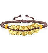 CHOW SANG SANG Cultural Blessings 999 24K Solid Gold Chinese Ancient Coins Blessing Bracelet for ...