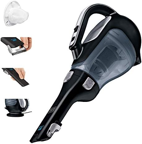 BLACK+DECKER dustbuster AdvancedClean Cordless Handheld Vacuum, Home and Car Vacuum (BDH2000L)