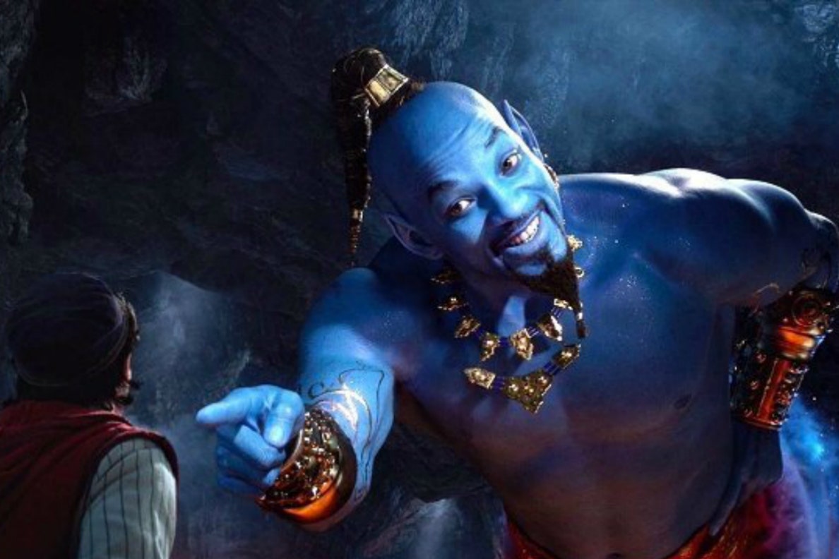 «Aladdin»: il Genio di Will Smith diventa blu nel nuovo teaser