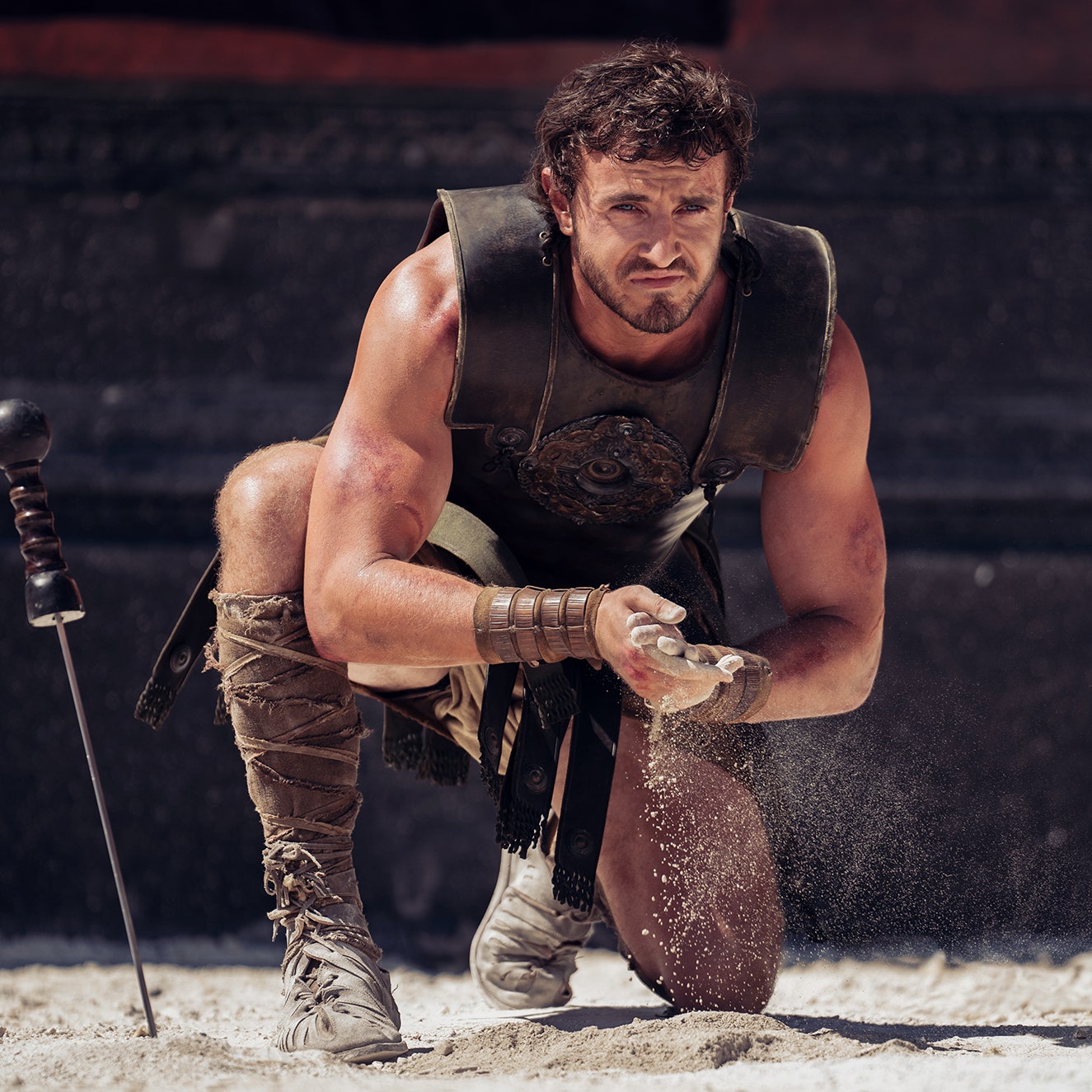 Paul Mescal contro Pedro Pascal: le prime foto in esclusiva del Gladiatore 2