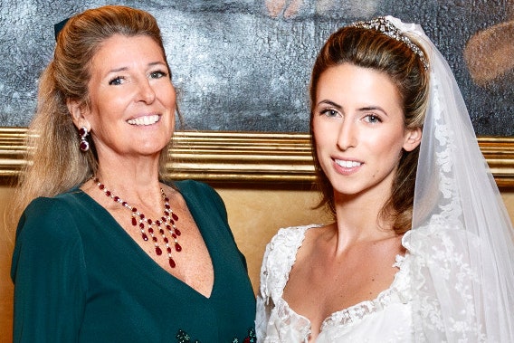 Principessa Lavinia Boncompagni Ludovisi: il beauty look da sposa