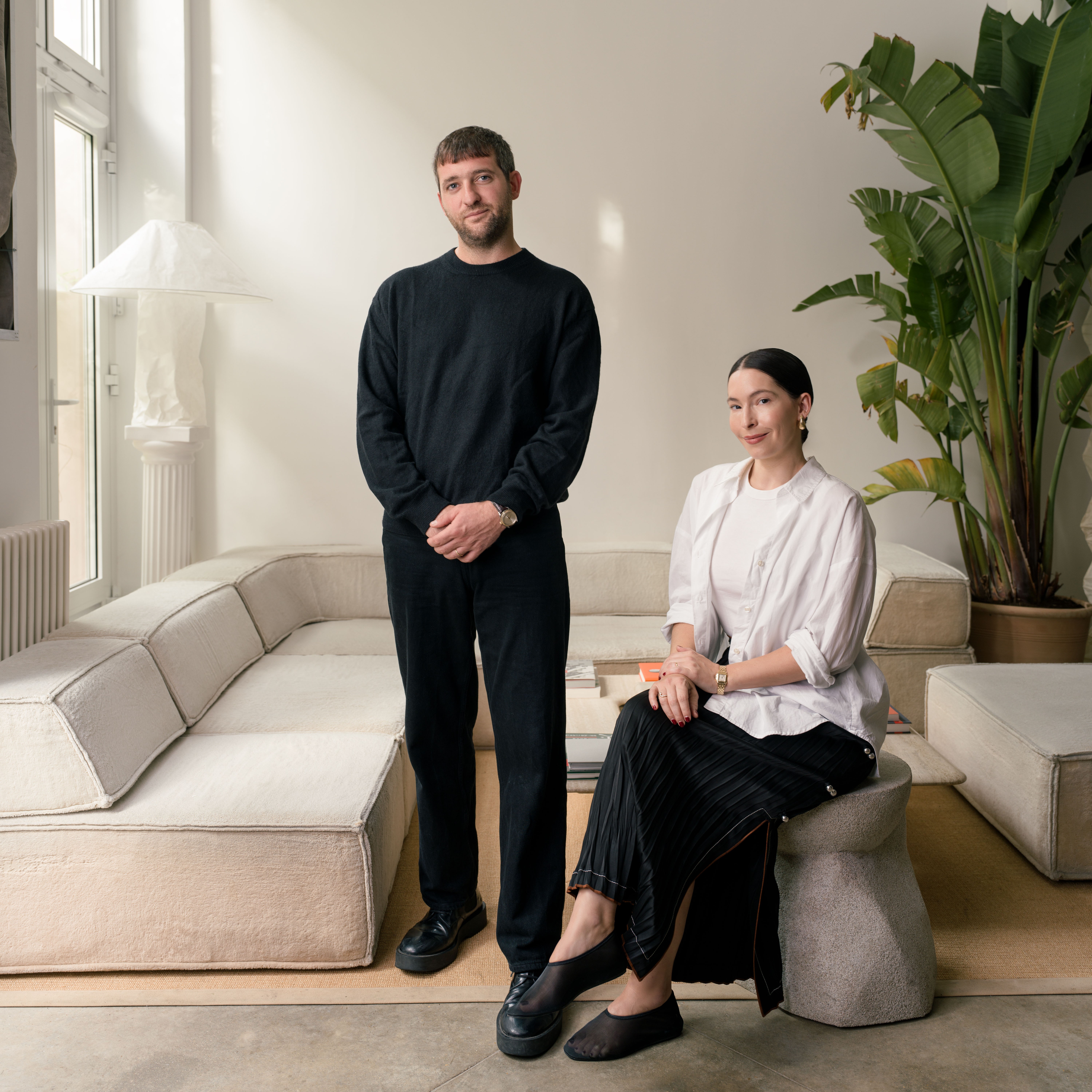 Inside the Industrial Chic Paris Home of Clara Cornet and Luca Pronzato