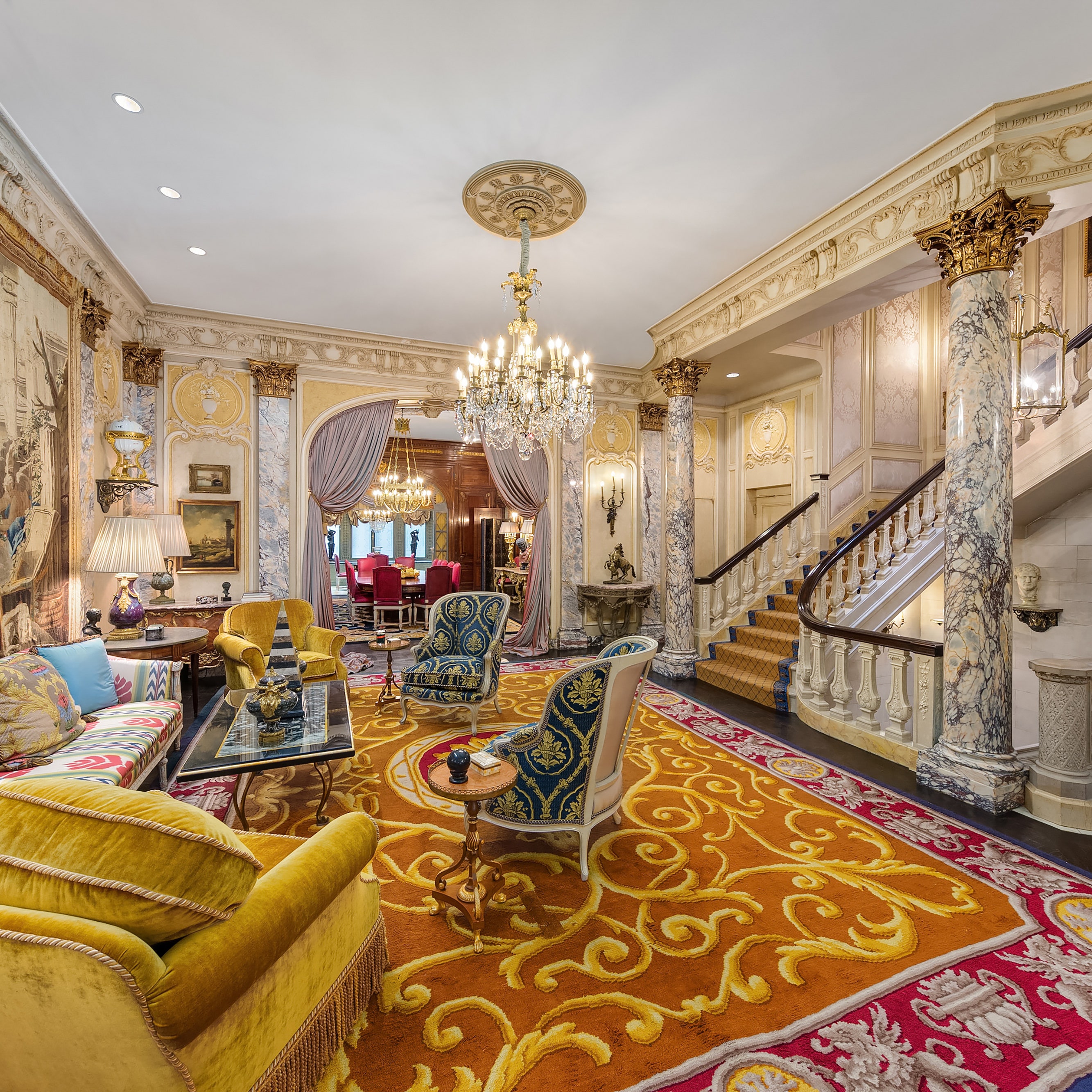 An Opulent 109-Year-Old New York City Mansion Lists for $59 Million