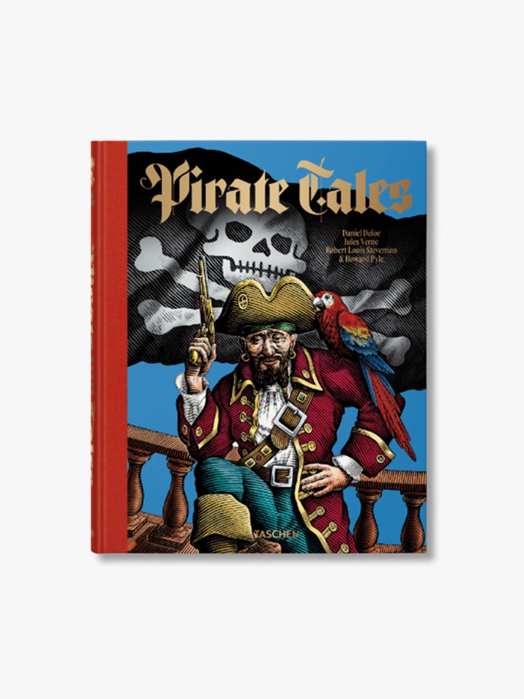 Image may contain: Book, Publication, Adult, Person, Comics, Pirate, Animal, Bird, Face, and Head