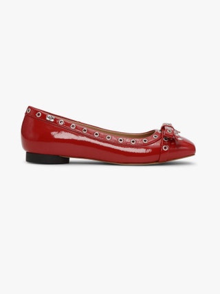 Best gifts for girlfriends selected for British GQ by Jessie Atkinson Ganni Eyelet Ballerina Flats