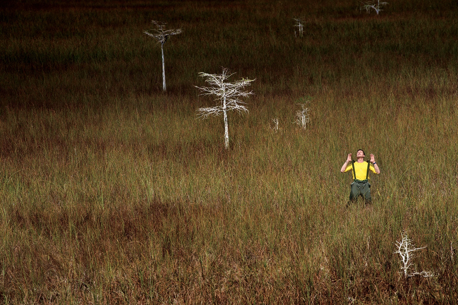 Image may contain Human Person Outdoors Nature Land Plant and Vegetation