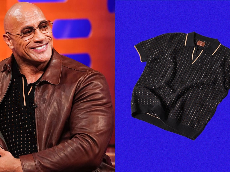 Make Moves Quick to Snag Dwayne Johnson's Junket-Conquering Polo Shirt