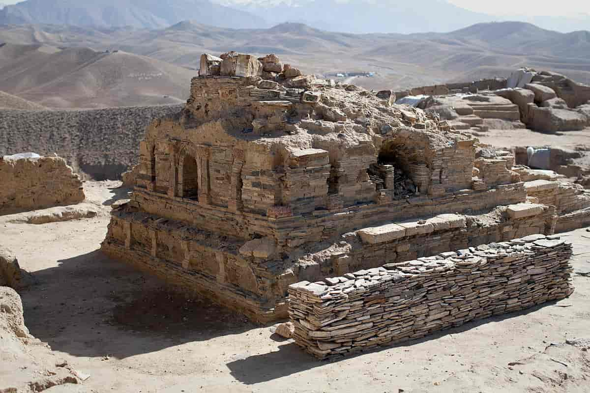 Buddhisttempel i Mes Aynak, Afghanistan