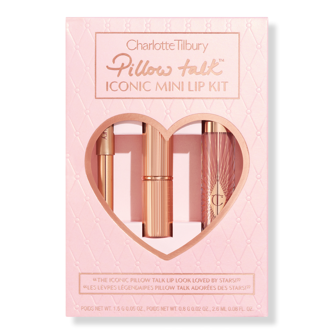 Charlotte Tilbury Pillow Talk Iconic Mini Lip Kit #1