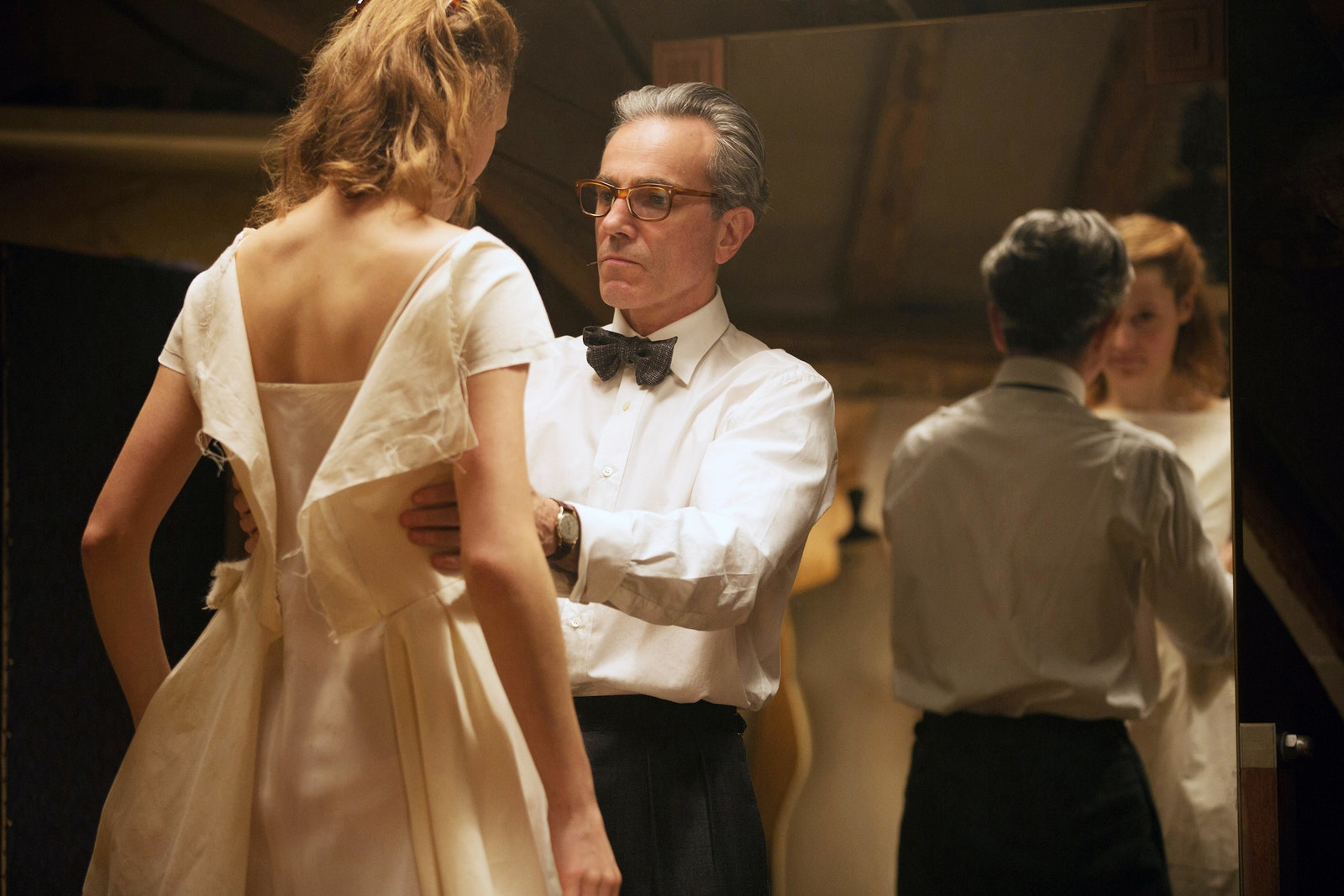 PHANTOM THREAD from left Vicky Krieps Daniel DayLewis 2017.nbsp