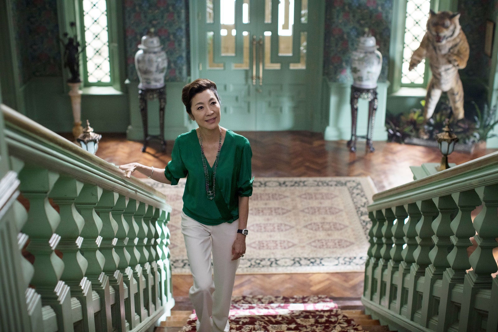 CRAZY RICH ASIANS Michelle Yeoh 2018.