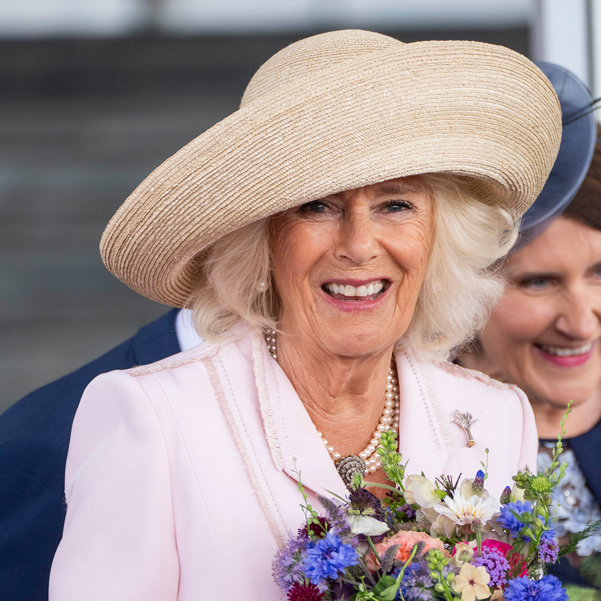 Queen Camilla Is Feeling Better, But Will Pass on Watching Men in Leather Skirts Swordfight Anyway