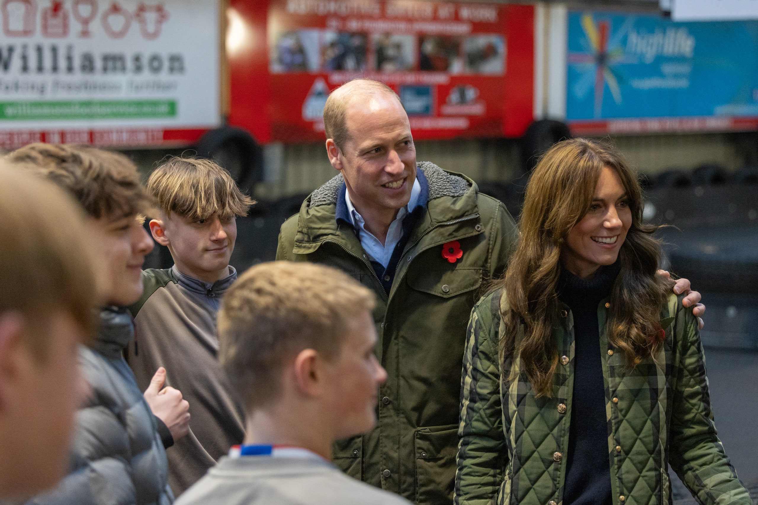 Prince William and Catherine Princess of Wales visit DAY1 a Highland based charity in Inverness on November 2 2023 in...