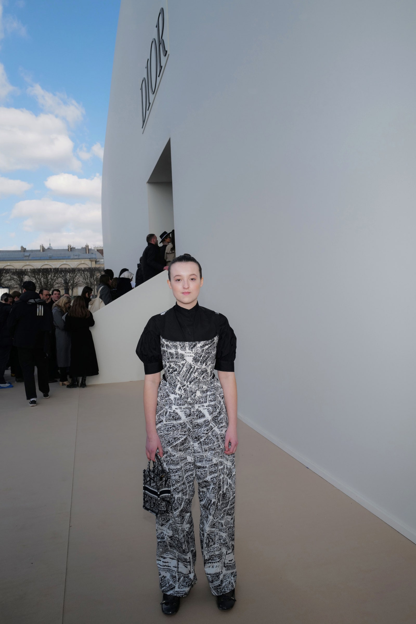 From Dystopia To Dior Catching Up With Bella Ramsey At Paris Fashion Week