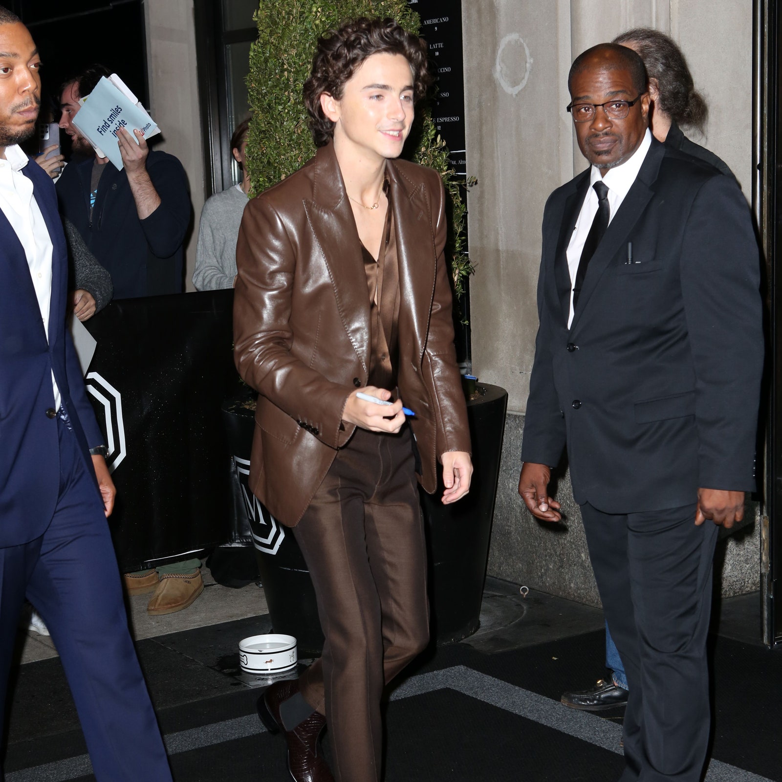 Timothée Nails The Latte Trend In Fresh Off The Runway Tom Ford