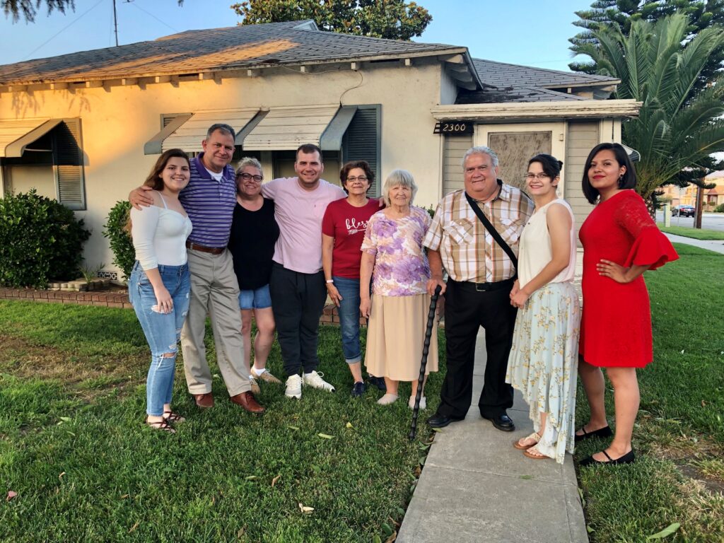 Gonzalez and his family