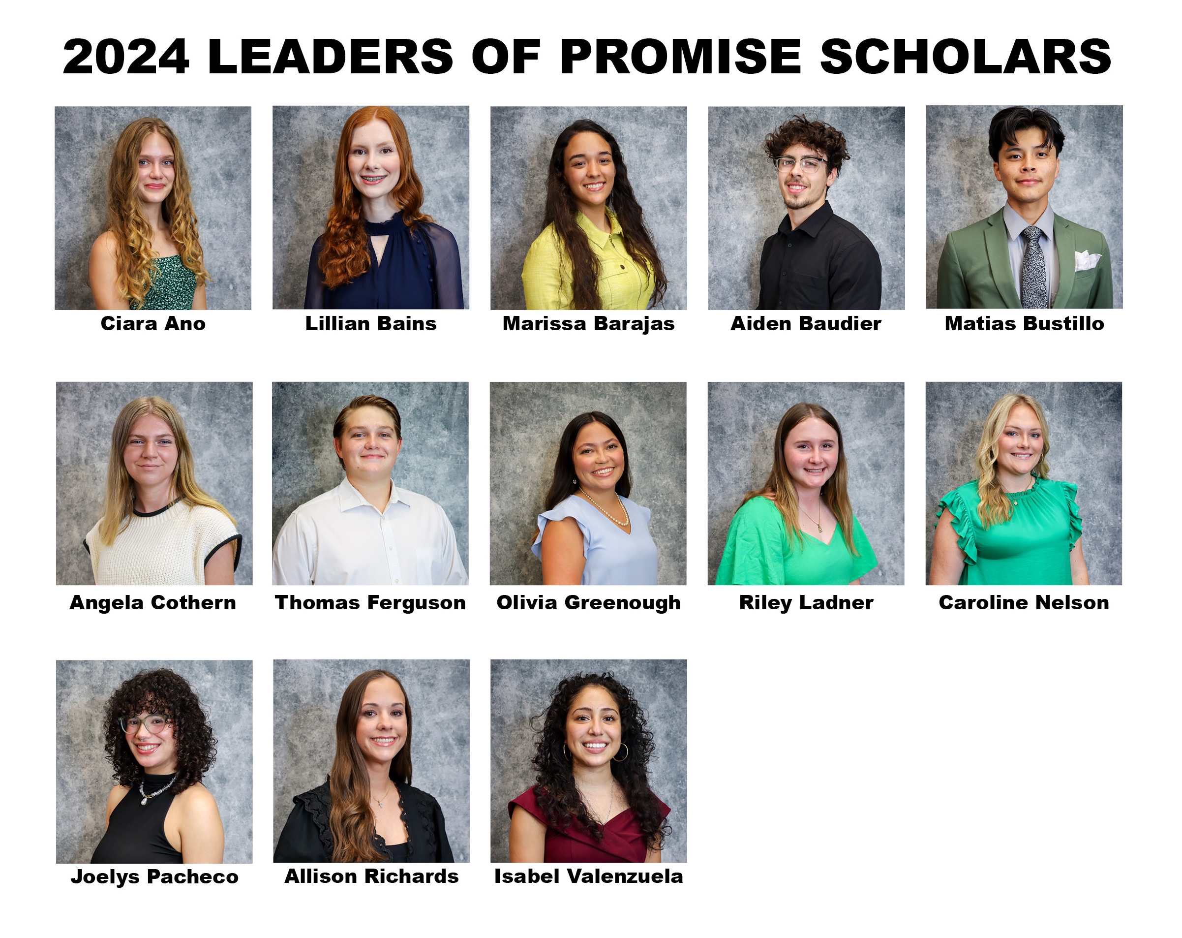 MGCCC celebrates 13 students named 2024 Coca-Cola Leaders of Promise Scholars