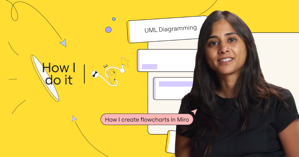 Software Engineer creates flowcharts in Miro