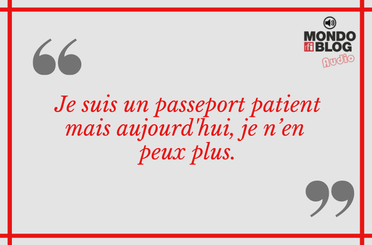 Article : Lettre de mon passeport