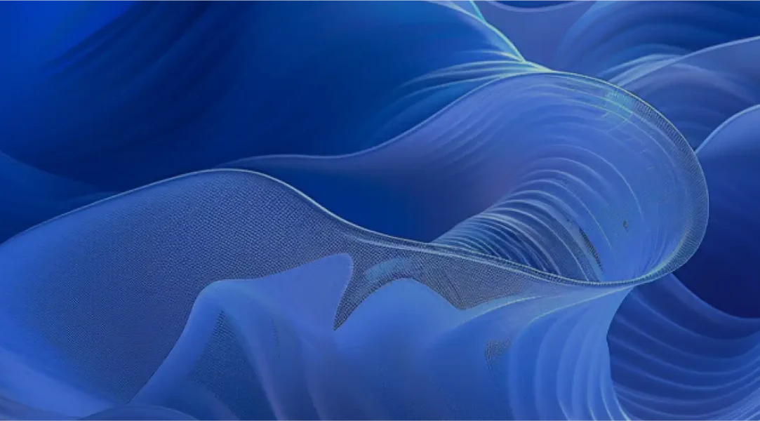 abstract blue swirls