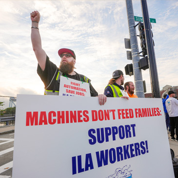 Longshoreman strike