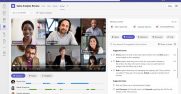 Screenshot shows intelligent recap in Teams