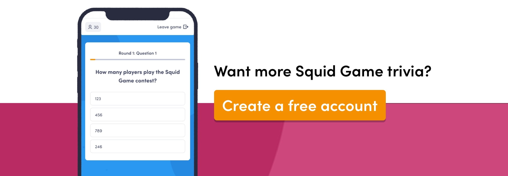 Sign up for more Squid Game quiz questions and answers