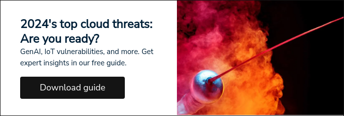 2024's top cloud threats: Are you ready? GenAI, IoT vulnerabilities, and more. Get expert insights in our free guide.  