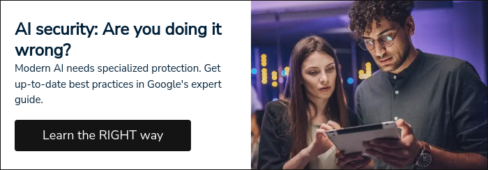 AI security: Are you doing it wrong? Modern AI needs specialized protection. Get up-to-date best practices in Google's expert guide.  