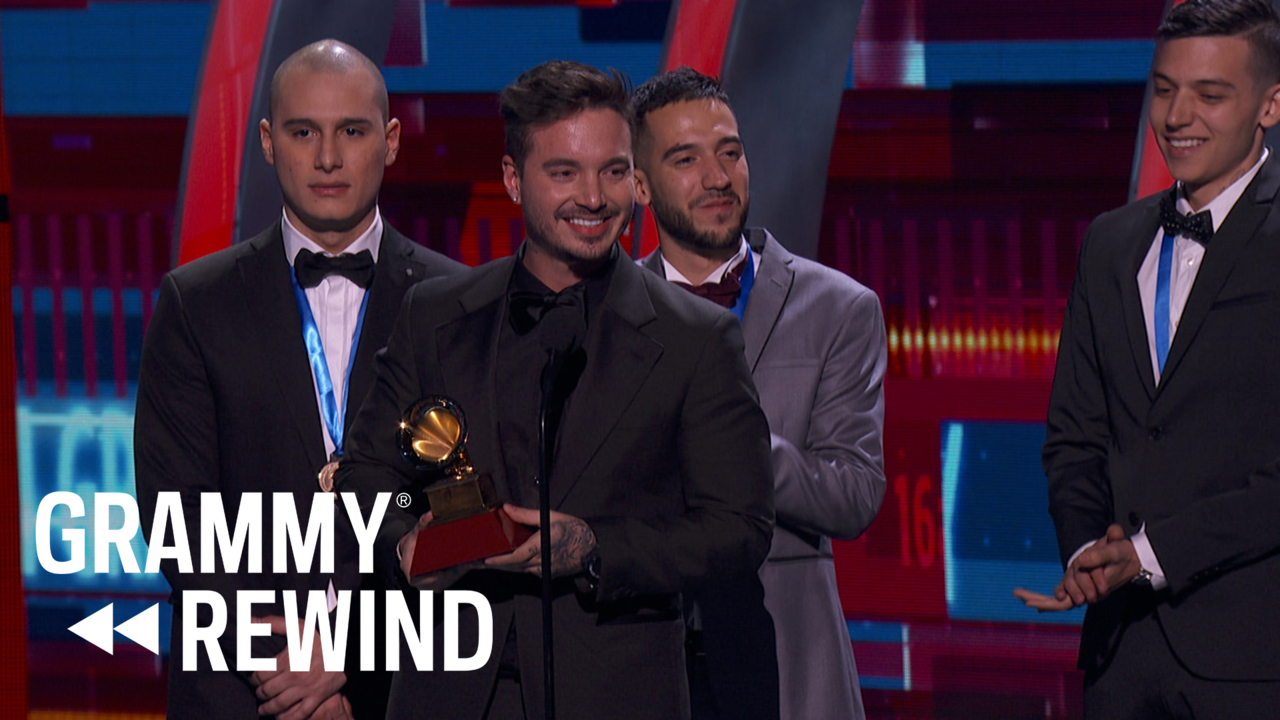 Watch J Balvin Win A Latin GRAMMY In 2015