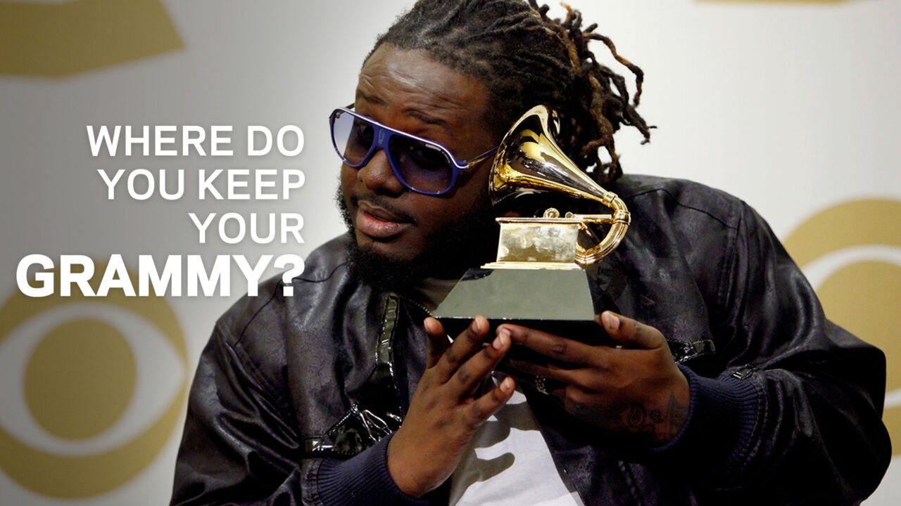 T-Pain Shares Where He Keeps His GRAMMYs