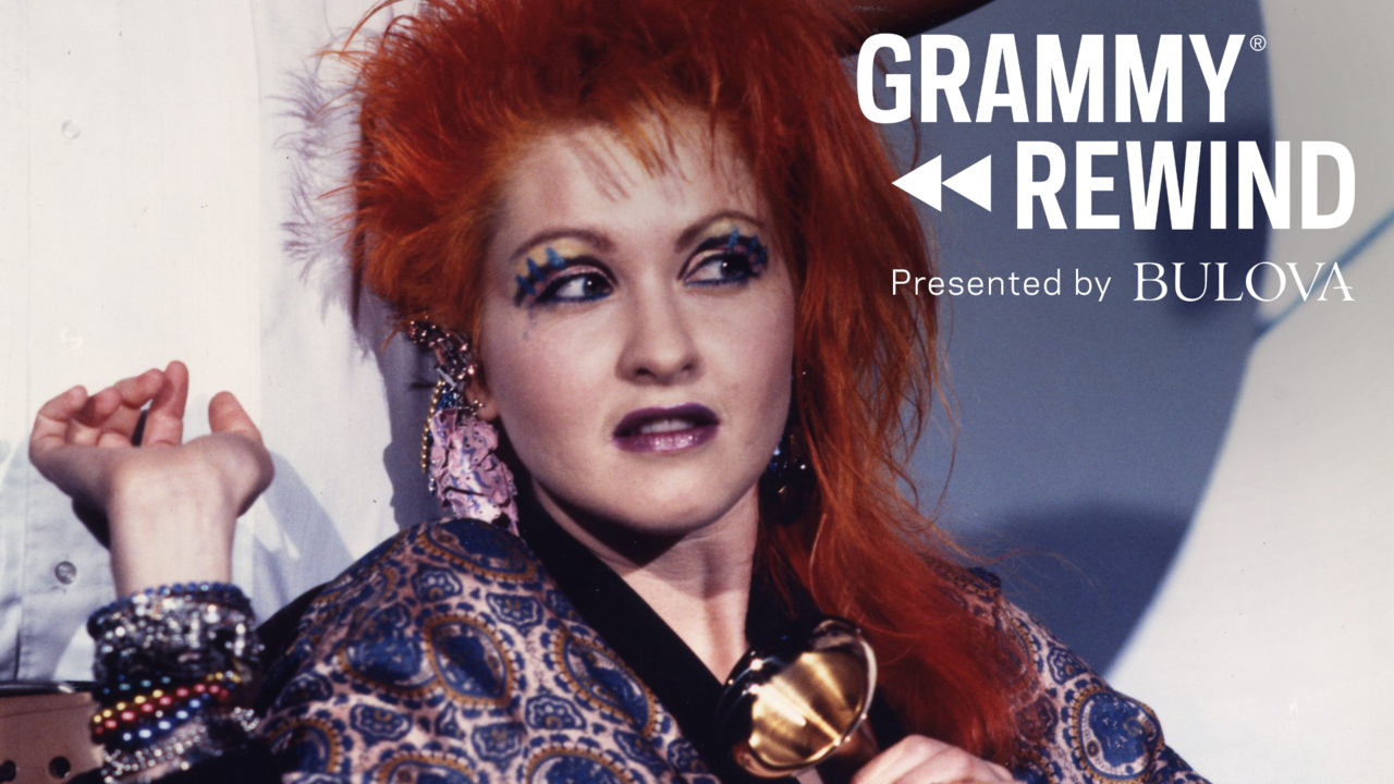 Watch Cyndi Lauper Win Her First GRAMMY In 1985