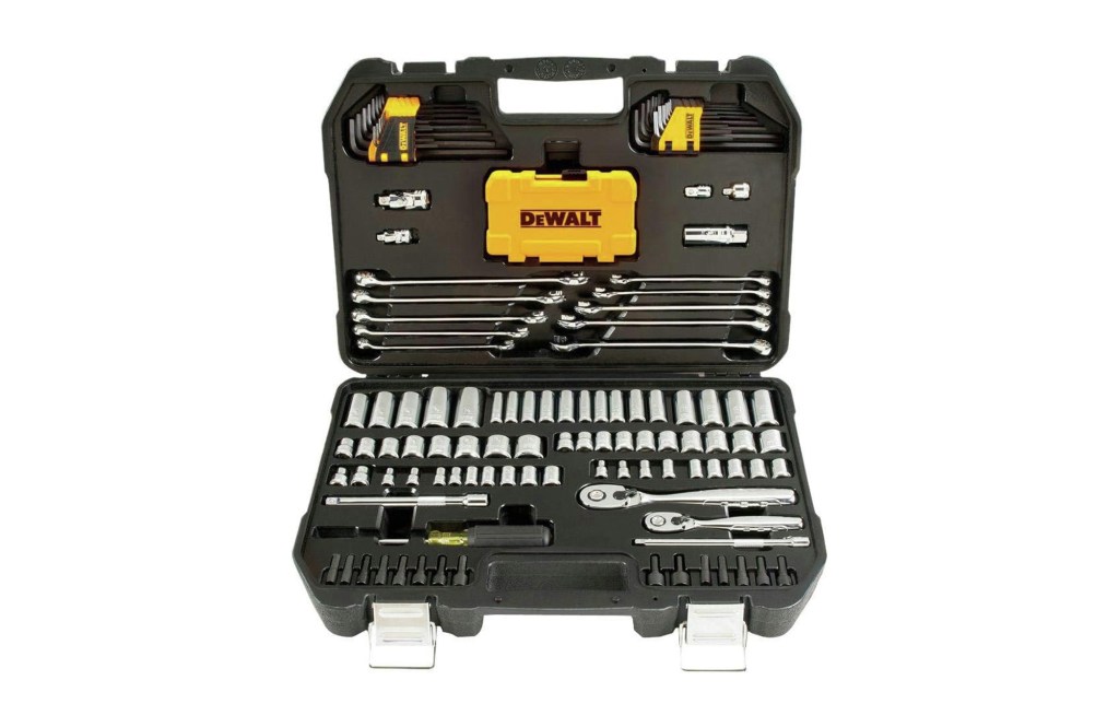 DEWALT 142-Piece Mechanics Tools Kit and Socket Set