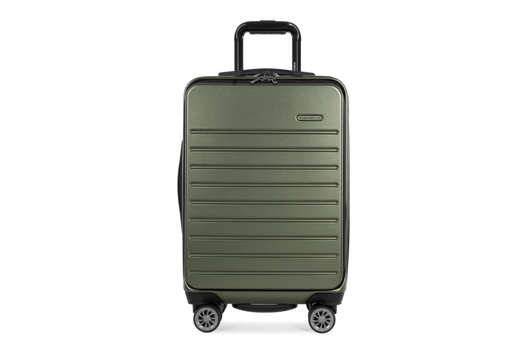 Traveler's Choice Mykel Front Pocket Polycarbonate Hardside Suitcase