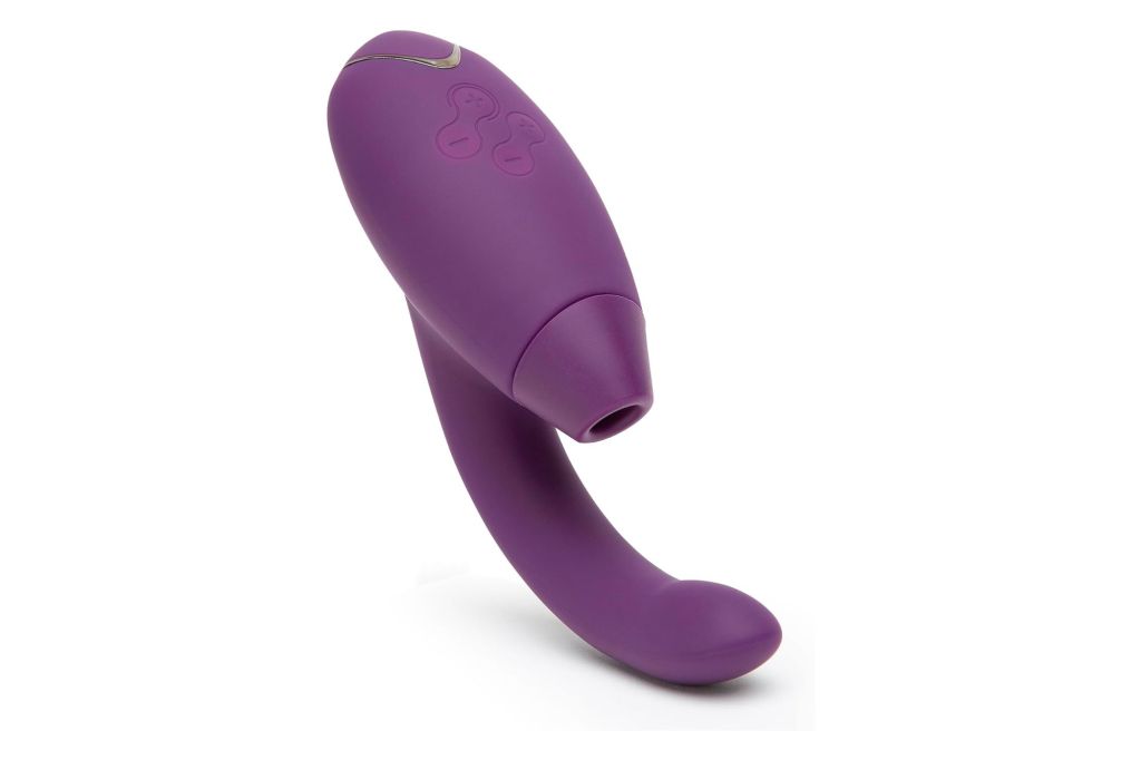 A double sided suction vibrator.