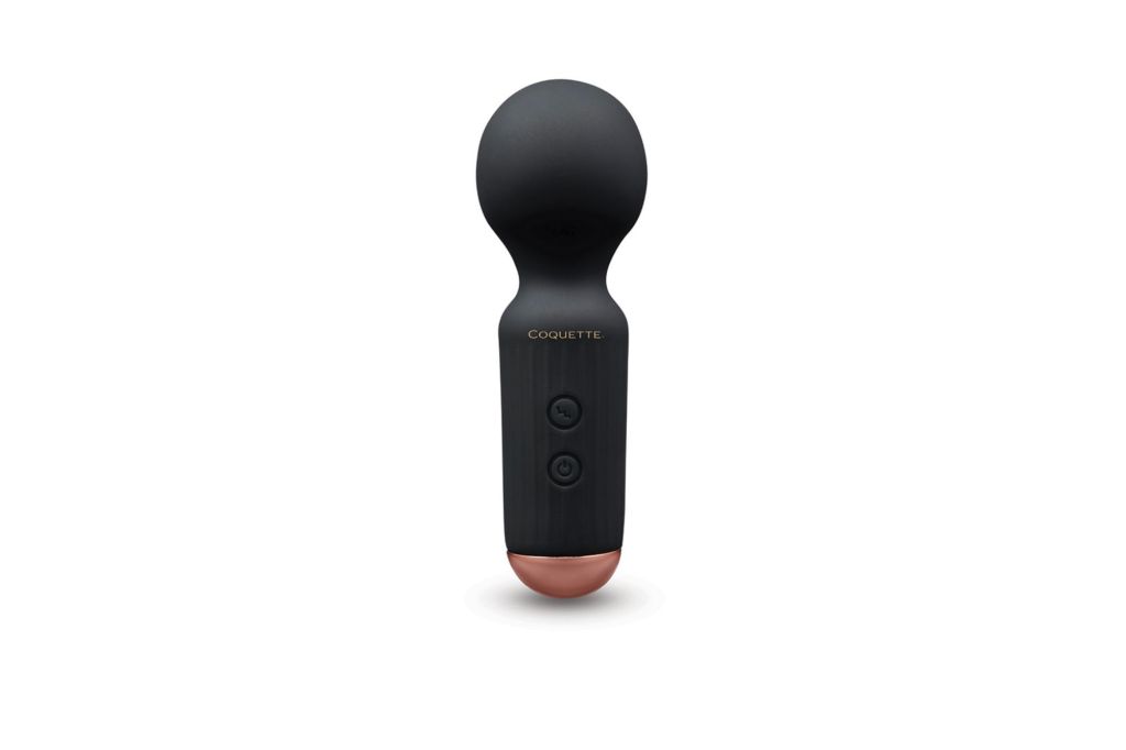 A mini black vibrator