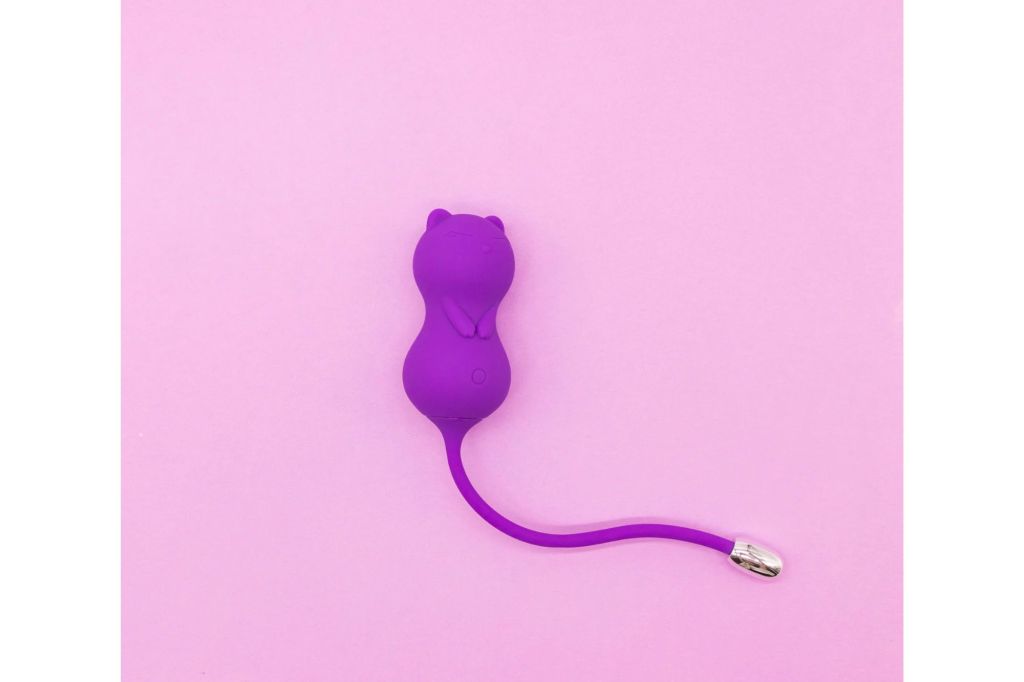 A cat shaped kegel vibrator