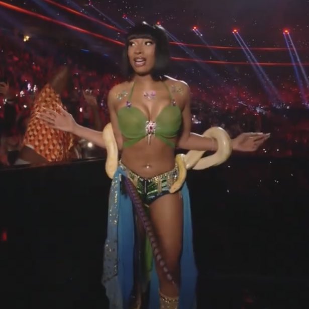 Megan Thee Stallion was among those paying homage to Britney Spears at the VMAs 2024.