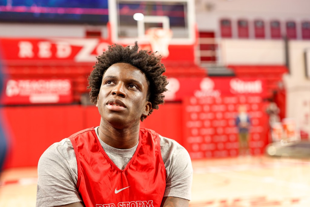 Kadary Richmond has high expectations for St. John's today. 