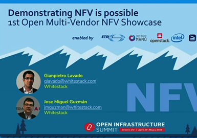 Demonstrating NFV is possible: 1st Open Multi-Vendor NFV Showcase