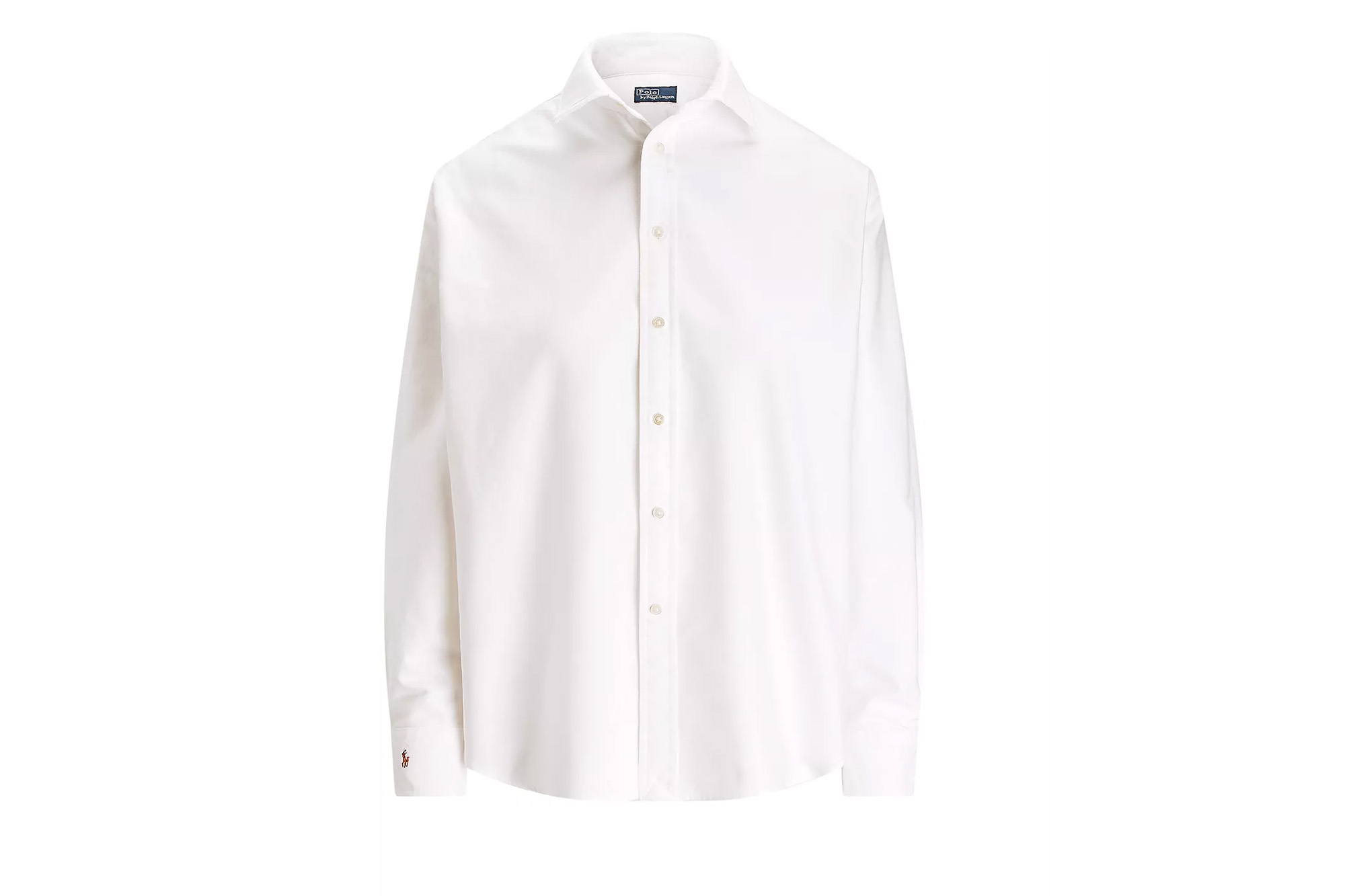 A white button-up shirt