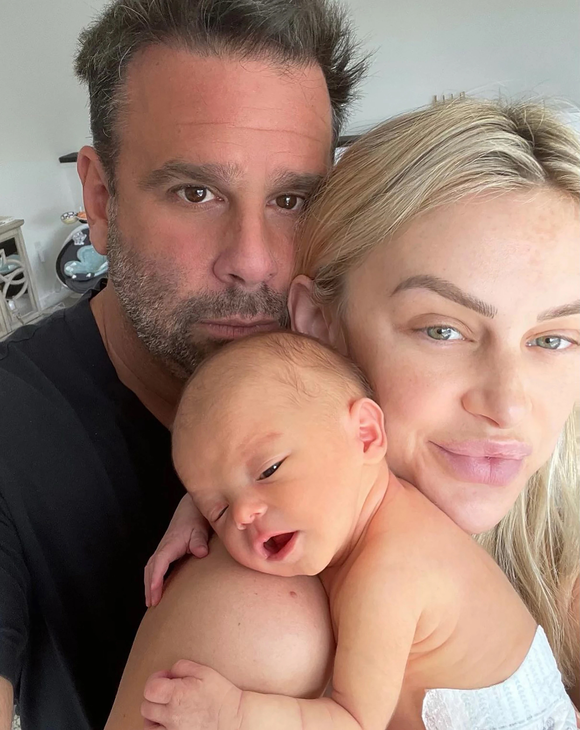 A selfie of Lala Kent, Randall Emmett and Ocean