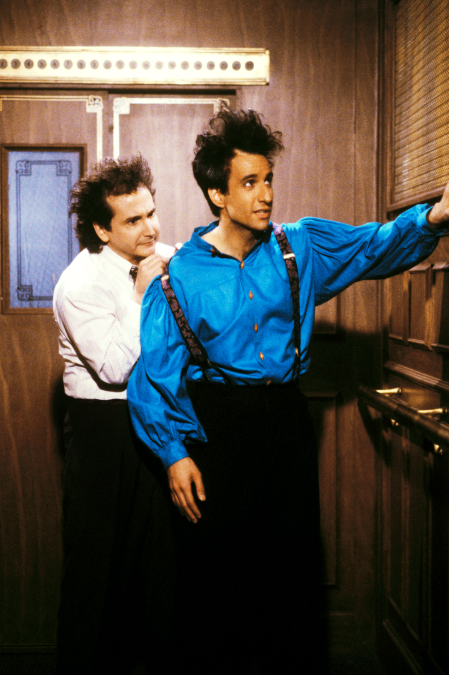 Bronson Pinchot, Mark Linn-Baker.