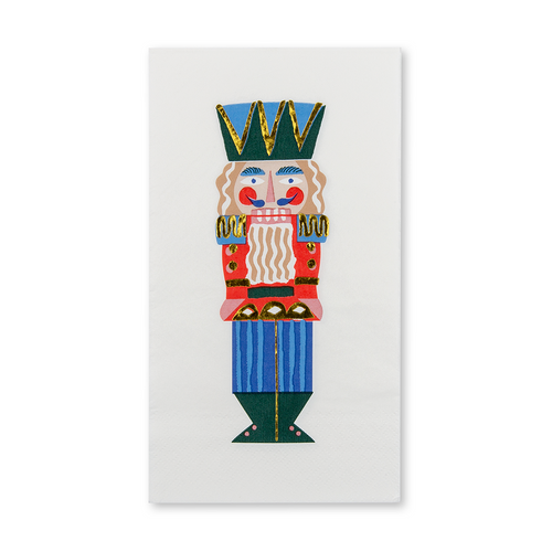 Nutcracker Guest Napkins, Pack of 16