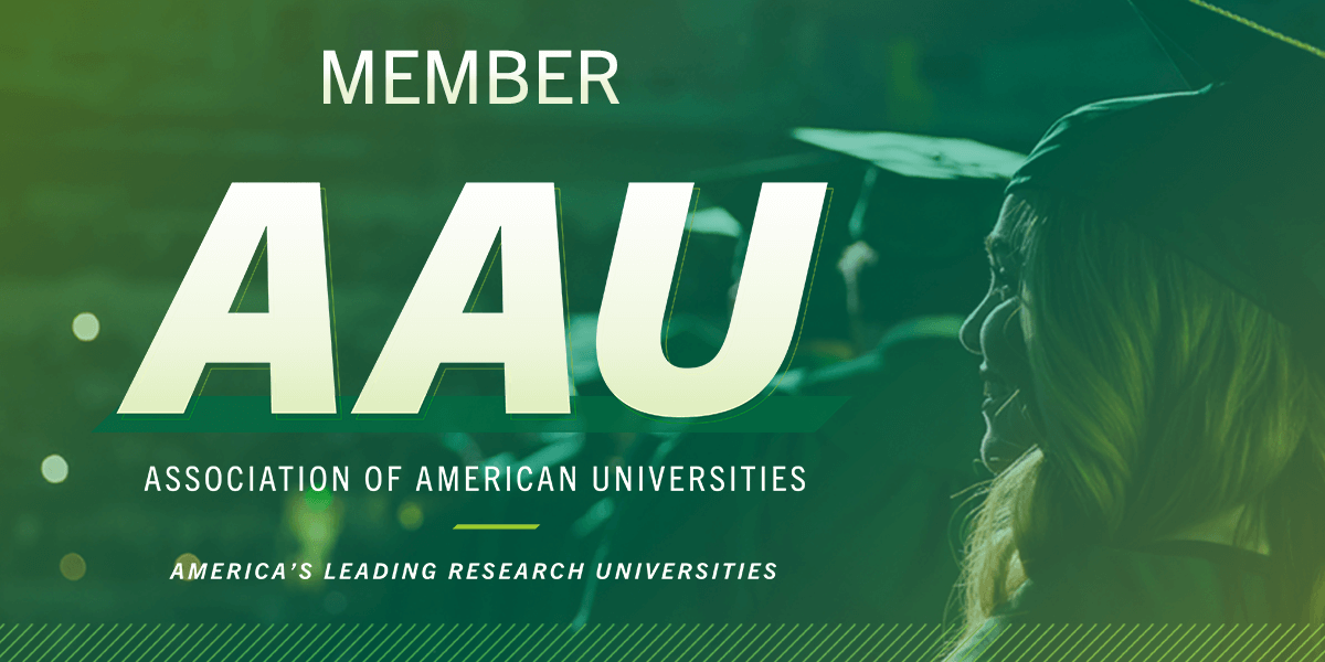 USF is a member of the Association of American Universities, the most prestigious association in higher education.