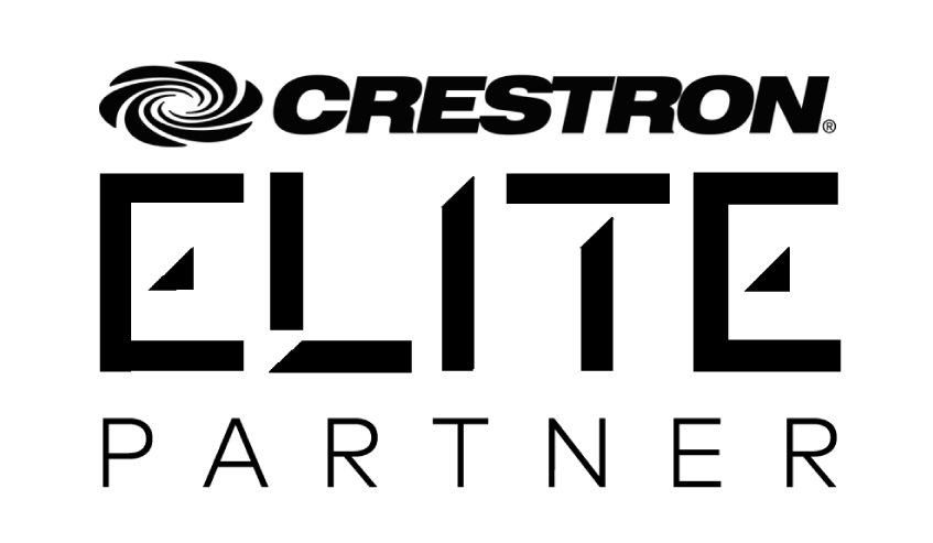 Elite Partner W Crestron Logo Blk