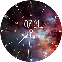 图标图片“Galaxy Animated Watch Face”